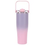 Kubek termiczny New York 900ml            fioletowo-różowy
