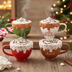 Kubki ceramiczne 420 ml 4 szt. Kubki ceramiczne 420 ml 4 szt.