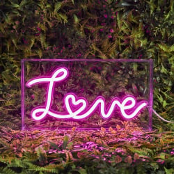Lampa led love akrylowa Lampa led love akrylowa