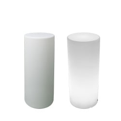 Lampa ogrodowa kolumna tube led rgbw 16 kolorów 96 cm