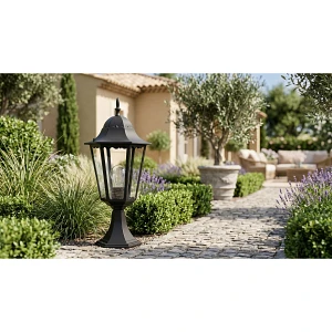 Lampa ogrodowa stojąca k-5006s czarny z serii lozana Lampa ogrodowa stojąca k-5006s czarny z serii lozana