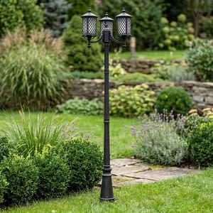 Lampa ogrodowa stojąca k-8218 z serii chicago Lampa ogrodowa stojąca k-8218 z serii chicago