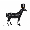 Lampa podłogowa 230x215cm Horse 2 Up czarna