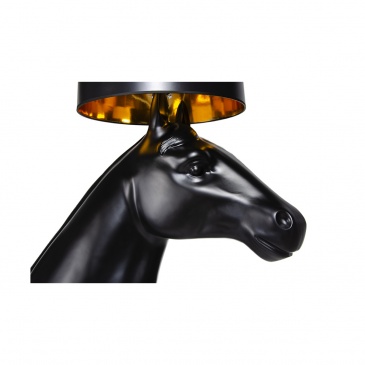 Lampa podłogowa 230x215cm Horse 2 Up czarna