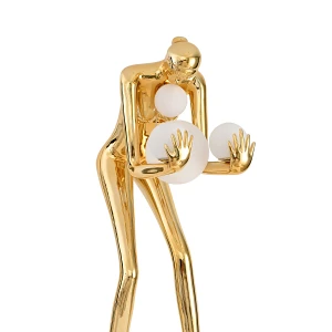 Lampa podłogowa woman-2 gold złoty połysk 190 cm Lampa podłogowa woman-2 gold złoty połysk 190 cm