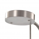Lampa stojąca, 16 W, srebrna, 180 cm
