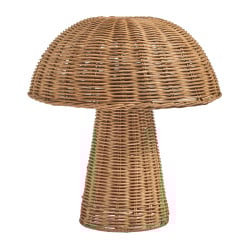 Lampa stołowa Grzybek ALERO Rattan Naturalny