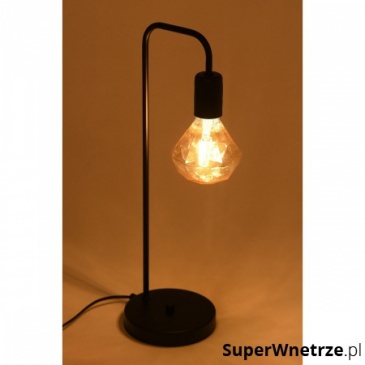 Lampa stołowa Hudson z żarówką 15x15x50 cm