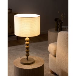 Lampa stołowa LOKY Metal Beżowy