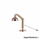 Lampa biurkowa miedziana 53 cm Silvestri BLmeble