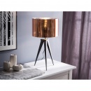 Lampa stołowa miedziana 55 cm Persico