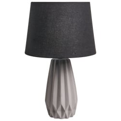 Lampa stołowa MONTAGUA Ceramika Szary