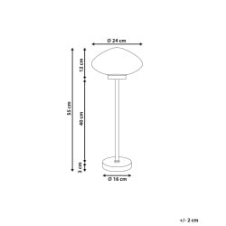Lampa stołowa SIBUN Metal Czarny