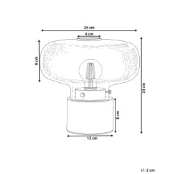 Lampa stołowa TARA Metal Mosiężny