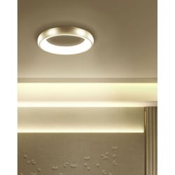 Lampa sufitowa led ataran metal złoty