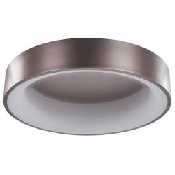 Lampa sufitowa led metalowa jasnobrązowa dawei