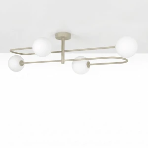 Lampa sufitowa w kolorze kaszmirowym do sypialni K-6026 z serii PIKE Lampa sufitowa w kolorze kaszmirowym do sypialni K-6026 z serii PIKE