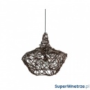 Lampa wisząca wiklinowa 45x52cm Willow Gie El Botanica