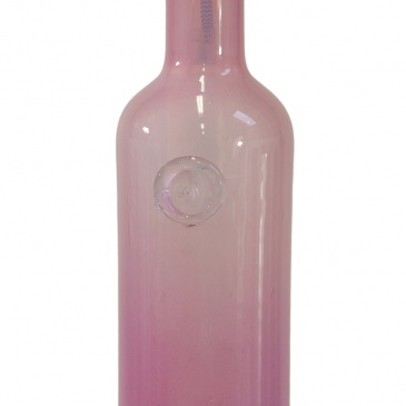 Lampa wisząca 30 cm Gie El pastelowa różowa