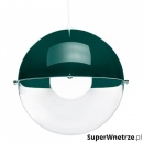 Lampa wisząca 32,8 cm Koziol Orion szmaragdowa zieleń