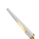 Lampa wisząca APOLLO 1 biała  - szczotkowane złoto
