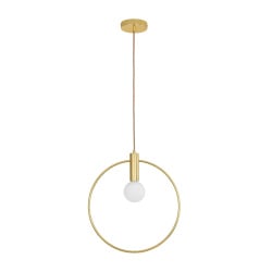 Lampa wisząca Bella złota 40 cm