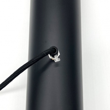 Lampa wisząca black tube czarno złota 100 cm