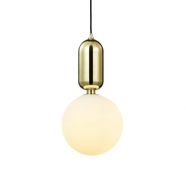 Lampa wisząca BOY S złota - LED, szkło, metal