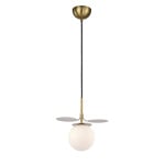 Lampa wisząca CHIC-1 biało złota, 20 cm