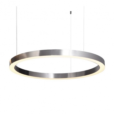 Lampa wisząca CIRCLE 80 LED nikiel szczotkowany 80 cm