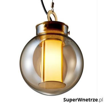 Lampa wisząca King Home Cuffie CUFFIE miedziano-szara