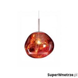 Lampa wisząca FUSION 30 miedziana - akryl