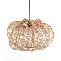 Lampa wisząca kibi rattan naturalny Lampa wisząca kibi rattan naturalny