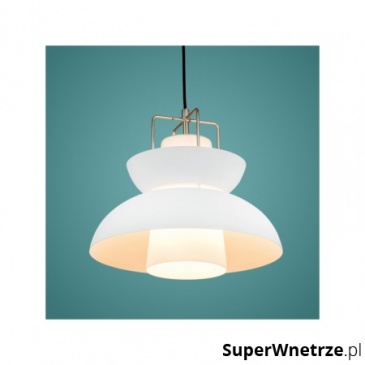 Lampa wisząca 32x36 cm ALTAVOLA DESIGN Scandinavian biała