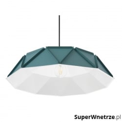 Lampa wisząca turkusowa Patriarca BLmeble