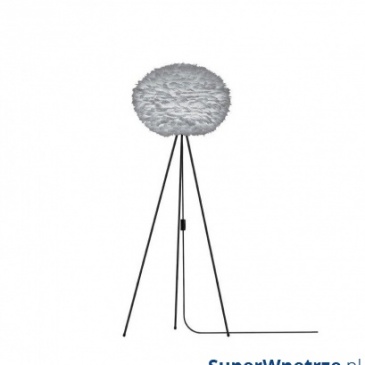 Lampa z piór Large Vita Copenhagen Eos Light Brown jasnoszary