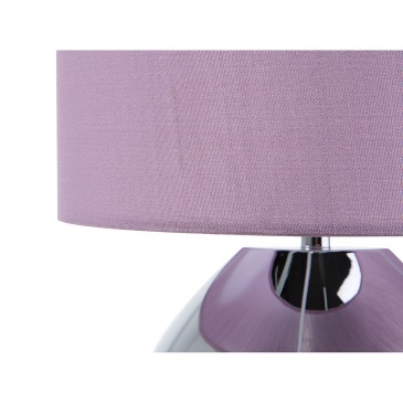 Lampka stołowa fioletowa Longo BLmeble