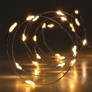 Lampki choinkowe druciki 40 led, 195 cm Lampki choinkowe druciki 40 led, 195 cm