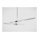 Lampy wiszące 189cm Step into design Dragonfly duo biało-chromowane