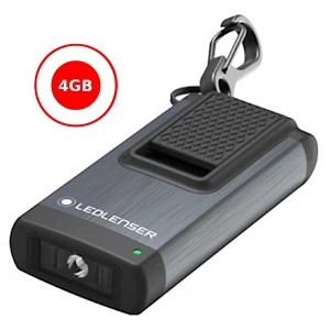 Latarka ledlenser k4r 4gb szara