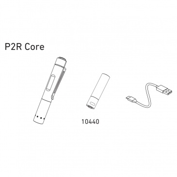 Latarka ledlenser p2r core