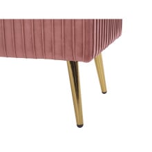 ławka paterson różowy welur ławka paterson różowy welur