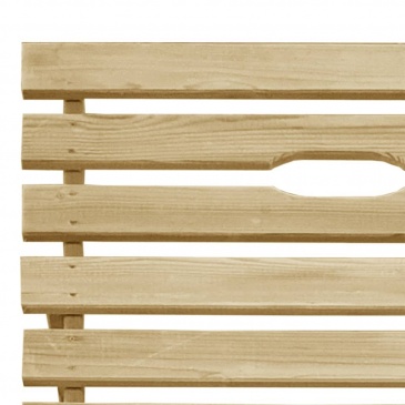 Leżak, impregnowane drewno sosnowe