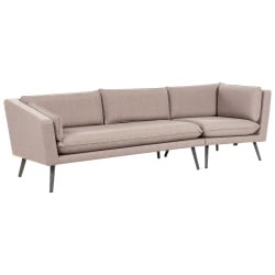 Loretello dla 3 osób sofa ogrodowa prawostronny beżowy