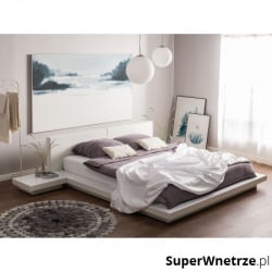 Łóżko białe 180 x 200 cm Ariatti BLmeble