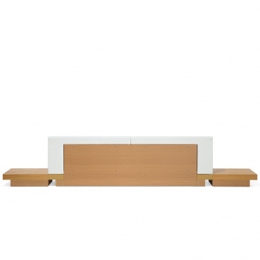 Łóżko jasnobrązowe 180 x 200 cm Ariatti BLmeble