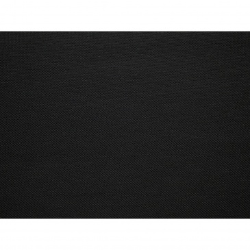 Łóżko kontynentalne tapicerowane 140 x 200 cm czarne ADMIRAL