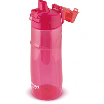 Bidon 700 ml butelka sportowa ROŻOWY LOCK Lamart LT4063