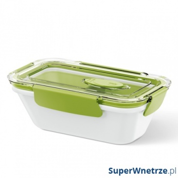 Lunchbox 0,5 L EMSA Bento Box biało-zielony