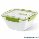 Lunchbox wysoki 1,5 L EMSA Bento Box biało-zielony